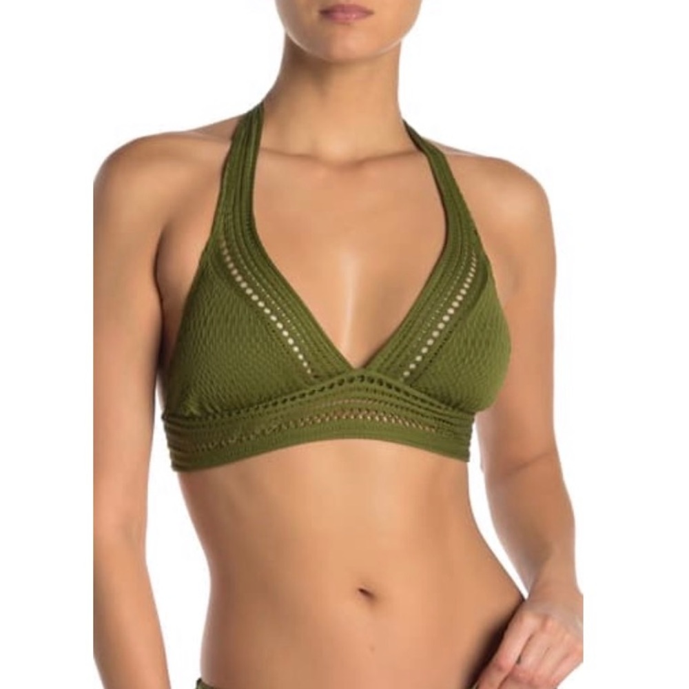 Robin Piccone
Perla Halter Bikini Top